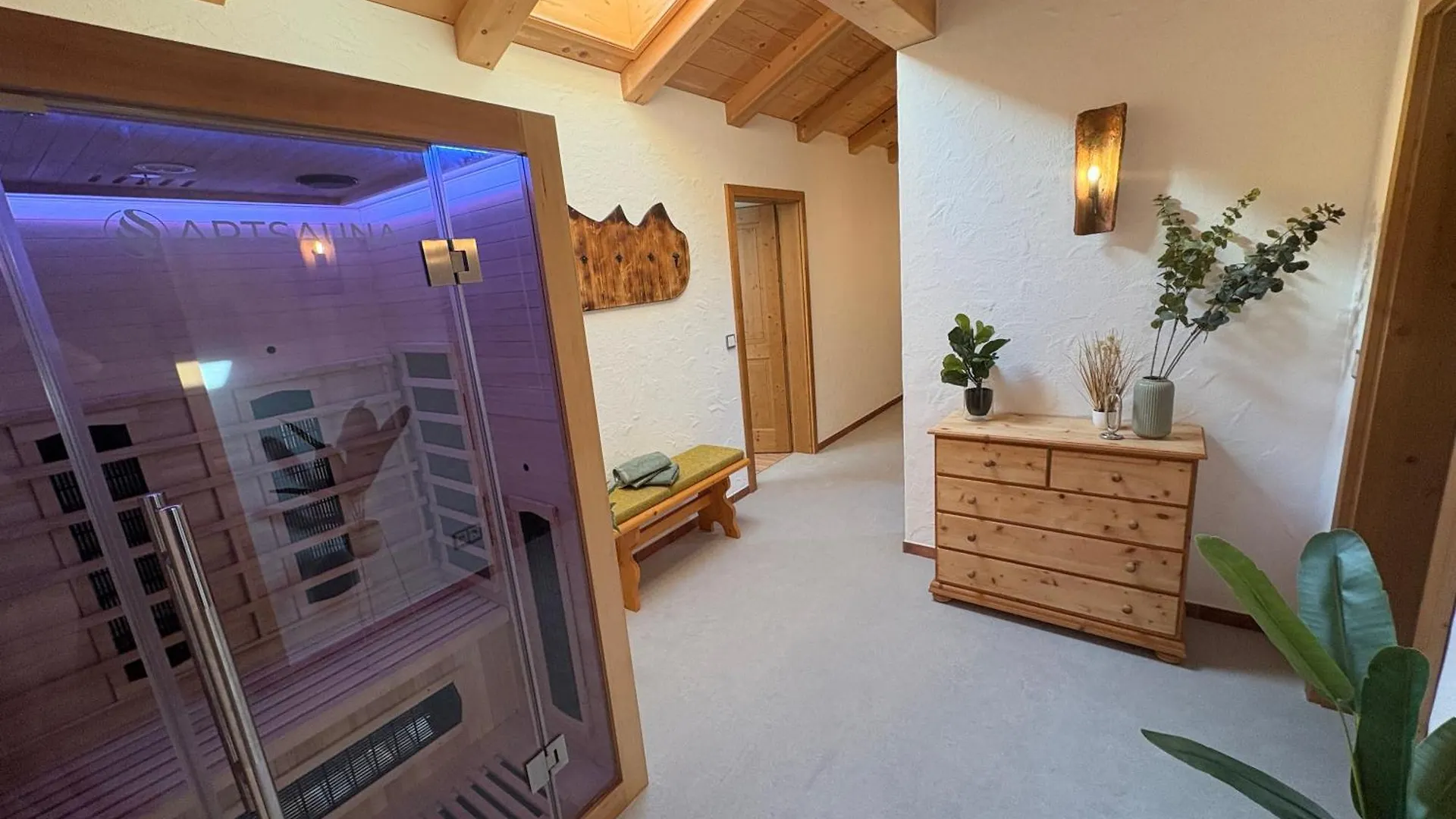公寓 Ferienwohnung Datzmannlehen Mit Traumhaften Bergblick Und Sauna 拉姆绍